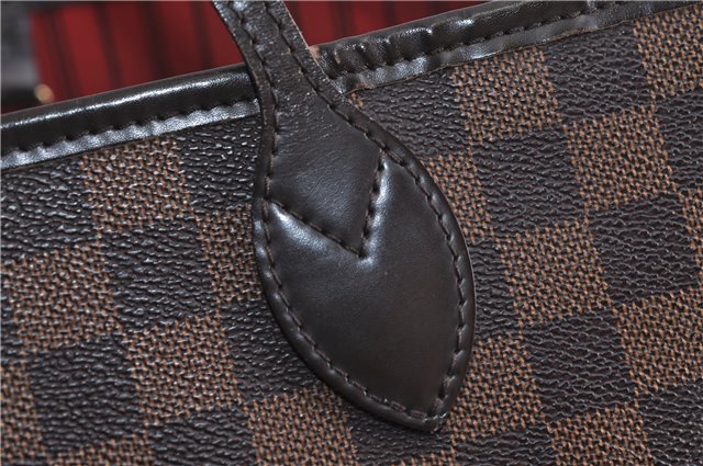 Authentic Louis Vuitton Damier Neverfull MM Shoulder Tote Bag N41358 LV 1664F