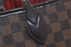 Authentic Louis Vuitton Damier Neverfull MM Shoulder Tote Bag N41358 LV 1664F