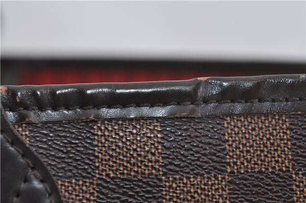 Authentic Louis Vuitton Damier Neverfull MM Shoulder Tote Bag N41358 LV 1664F