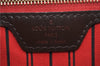 Authentic Louis Vuitton Damier Neverfull MM Shoulder Tote Bag N41358 LV 1664F