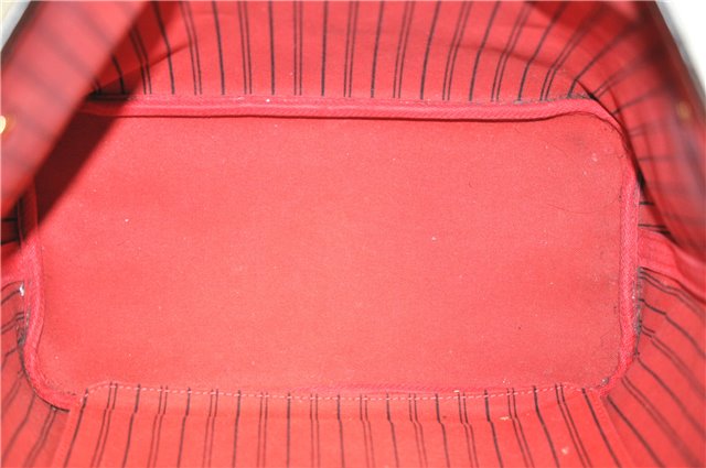 Authentic Louis Vuitton Damier Neverfull MM Shoulder Tote Bag N41358 LV 1664F