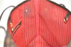 Authentic Louis Vuitton Damier Neverfull MM Shoulder Tote Bag N41358 LV 1664F