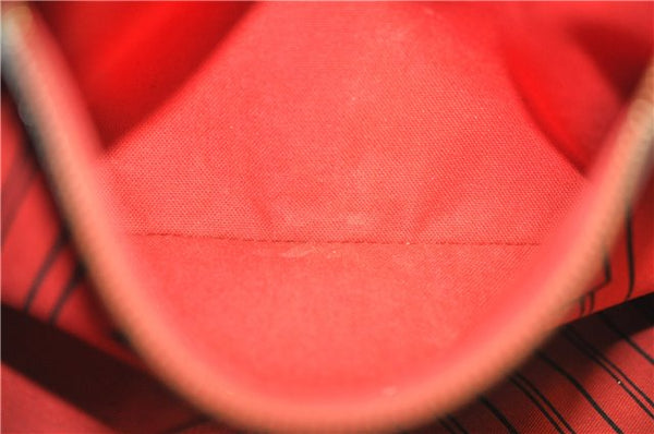 Authentic Louis Vuitton Damier Neverfull MM Shoulder Tote Bag N41358 LV 1664F