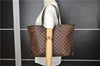 Authentic Louis Vuitton Damier Neverfull MM Shoulder Tote Bag N41358 LV 1664F