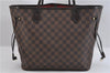 Authentic Louis Vuitton Damier Neverfull MM Shoulder Tote Bag N51105 LV 1707F