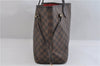 Authentic Louis Vuitton Damier Neverfull MM Shoulder Tote Bag N51105 LV 1707F