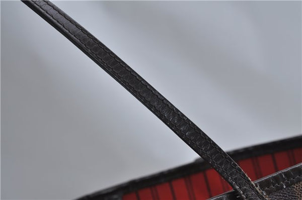 Authentic Louis Vuitton Damier Neverfull MM Shoulder Tote Bag N51105 LV 1707F