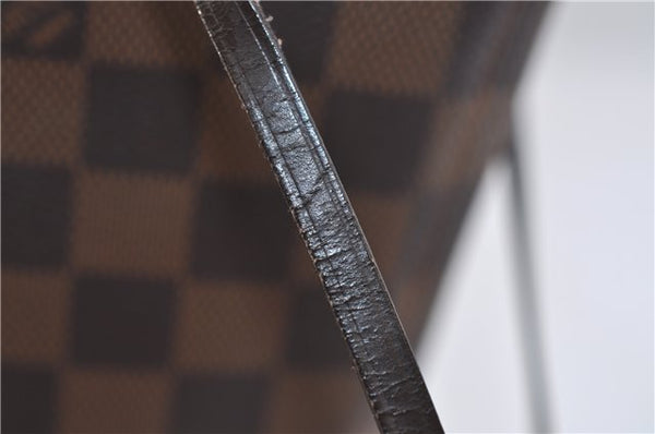 Authentic Louis Vuitton Damier Neverfull MM Shoulder Tote Bag N51105 LV 1707F