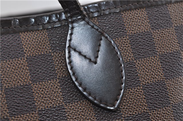 Authentic Louis Vuitton Damier Neverfull MM Shoulder Tote Bag N51105 LV 1707F