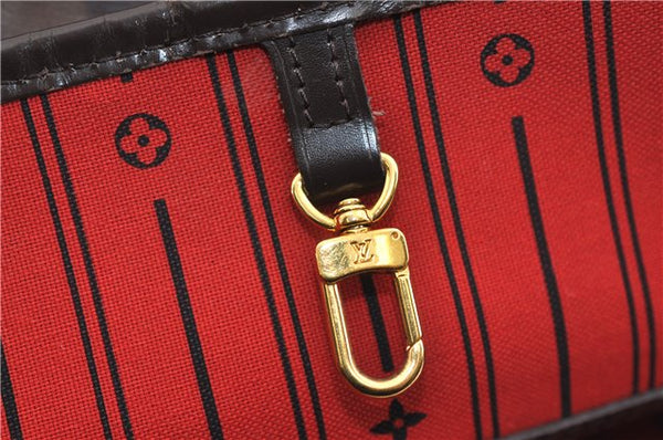 Authentic Louis Vuitton Damier Neverfull MM Shoulder Tote Bag N51105 LV 1707F