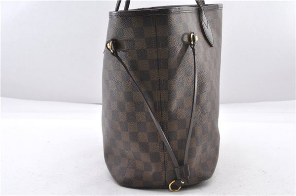 Authentic Louis Vuitton Damier Neverfull MM Shoulder Tote Bag N51105 LV 1838F