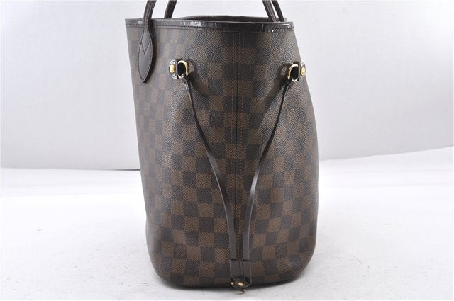 Authentic Louis Vuitton Damier Neverfull MM Shoulder Tote Bag N51105 LV 1838F