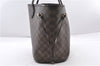 Authentic Louis Vuitton Damier Neverfull MM Shoulder Tote Bag N51105 LV 1838F