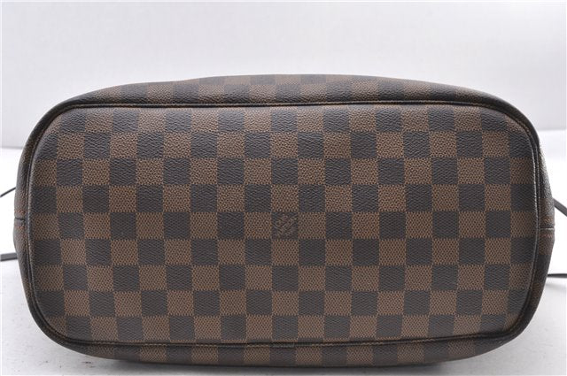 Authentic Louis Vuitton Damier Neverfull MM Shoulder Tote Bag N51105 LV 1838F