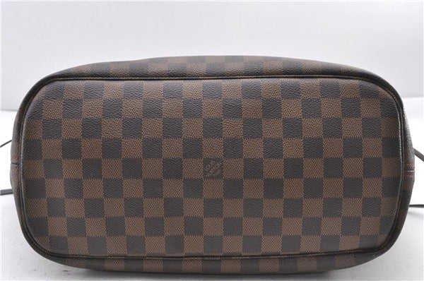 Authentic Louis Vuitton Damier Neverfull MM Shoulder Tote Bag N51105 LV 1838F
