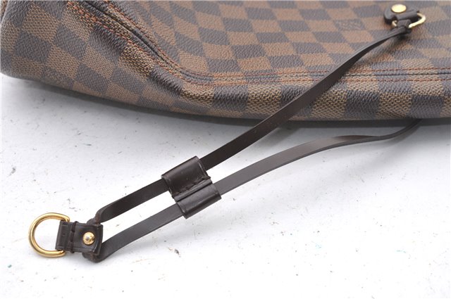 Authentic Louis Vuitton Damier Neverfull MM Shoulder Tote Bag N51105 LV 1838F