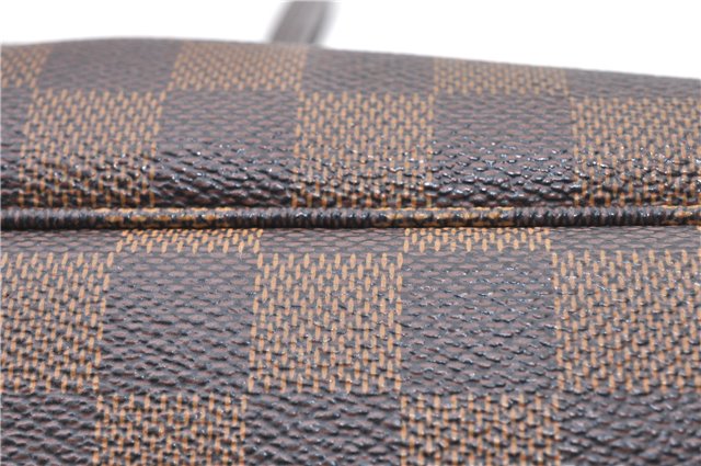 Authentic Louis Vuitton Damier Neverfull MM Shoulder Tote Bag N51105 LV 1838F