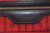 Authentic Louis Vuitton Damier Neverfull MM Shoulder Tote Bag N51105 LV 1838F