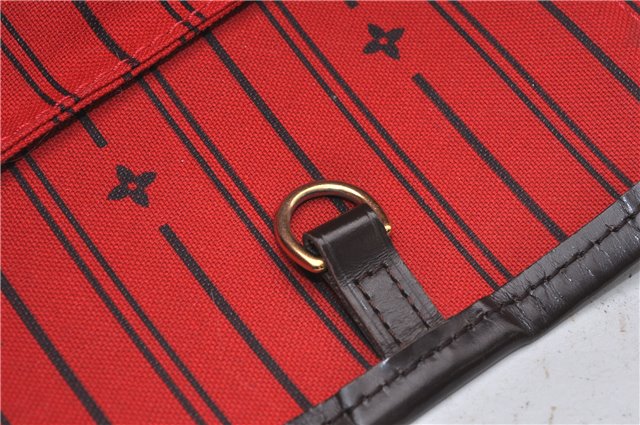 Authentic Louis Vuitton Damier Neverfull MM Shoulder Tote Bag N51105 LV 1838F