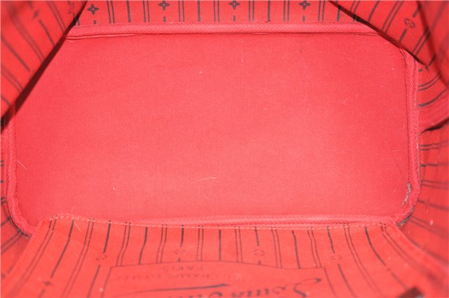 Authentic Louis Vuitton Damier Neverfull MM Shoulder Tote Bag N51105 LV 1838F