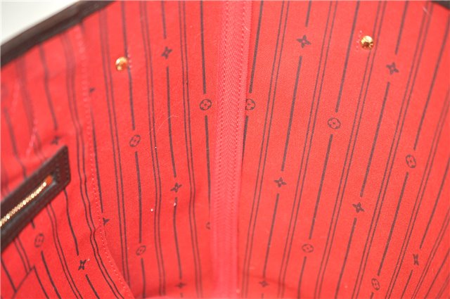 Authentic Louis Vuitton Damier Neverfull MM Shoulder Tote Bag N51105 LV 1838F