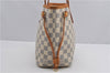 Authentic Louis Vuitton Damier Azur Neverfull PM Tote Bag N51110 LV 2034F
