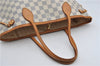 Authentic Louis Vuitton Damier Azur Neverfull PM Tote Bag N51110 LV 2034F