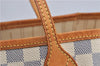 Authentic Louis Vuitton Damier Azur Neverfull PM Tote Bag N51110 LV 2034F