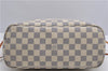 Authentic Louis Vuitton Damier Azur Neverfull PM Tote Bag N51110 LV 2034F