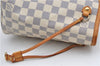 Authentic Louis Vuitton Damier Azur Neverfull PM Tote Bag N51110 LV 2034F