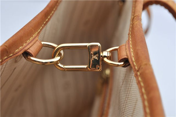 Authentic Louis Vuitton Damier Azur Neverfull PM Tote Bag N51110 LV 2034F