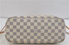 Authentic Louis Vuitton Damier Azur Neverfull PM Tote Bag N51110 LV 2200D