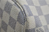 Authentic Louis Vuitton Damier Azur Neverfull PM Tote Bag N51110 LV 2200D