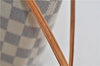 Authentic Louis Vuitton Damier Azur Neverfull PM Tote Bag N51110 LV 2200D