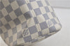 Authentic Louis Vuitton Damier Azur Neverfull PM Tote Bag N51110 LV 2200D