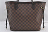 Authentic Louis Vuitton Damier Neverfull MM Shoulder Tote Bag N51105 LV 2458F