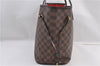 Authentic Louis Vuitton Damier Neverfull MM Shoulder Tote Bag N51105 LV 2458F