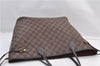 Authentic Louis Vuitton Damier Neverfull MM Shoulder Tote Bag N51105 LV 2458F
