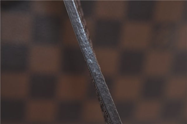 Authentic Louis Vuitton Damier Neverfull MM Shoulder Tote Bag N51105 LV 2458F