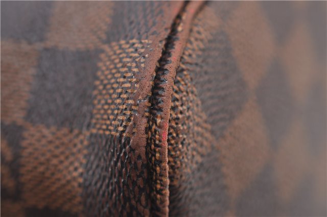Authentic Louis Vuitton Damier Neverfull MM Shoulder Tote Bag N51105 LV 2458F