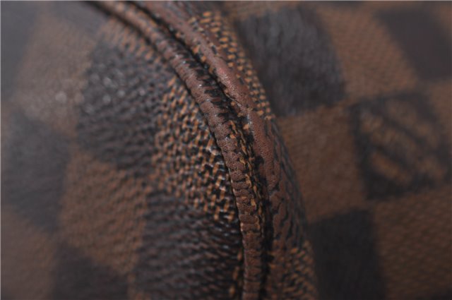 Authentic Louis Vuitton Damier Neverfull MM Shoulder Tote Bag N51105 LV 2458F