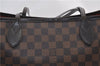 Authentic Louis Vuitton Damier Neverfull MM Shoulder Tote Bag N51105 LV 2458F