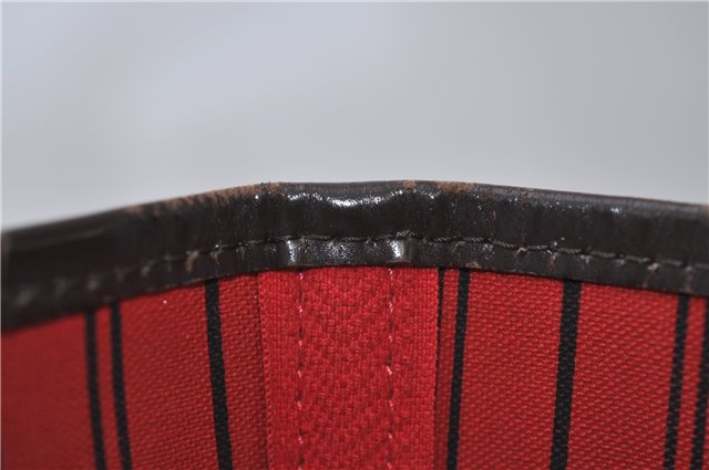 Authentic Louis Vuitton Damier Neverfull MM Shoulder Tote Bag N51105 LV 2458F