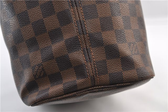 Authentic Louis Vuitton Damier Neverfull MM Shoulder Tote Bag N51105 LV 2458F