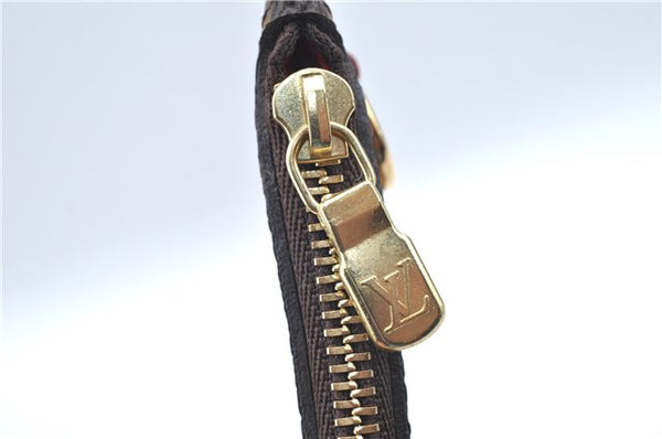 Authentic Louis Vuitton Mon Monogram Neverfull Pouch Purse Clutch Bag LV 2513F