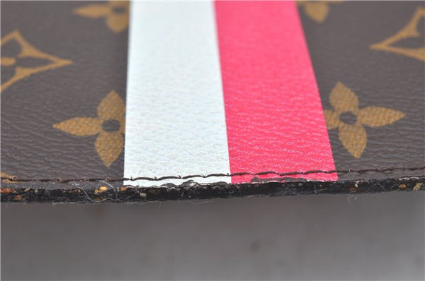 Authentic Louis Vuitton Mon Monogram Neverfull Pouch Purse Clutch Bag LV 2513F