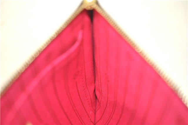 Authentic Louis Vuitton Mon Monogram Neverfull Pouch Purse Clutch Bag LV 2513F