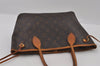 Authentic Louis Vuitton Monogram Neverfull PM Shoulder Tote Bag M40155 LV 2658I