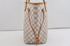 Authentic Louis Vuitton Damier Azur Neverfull MM Tote Bag N51107 LV 2665I