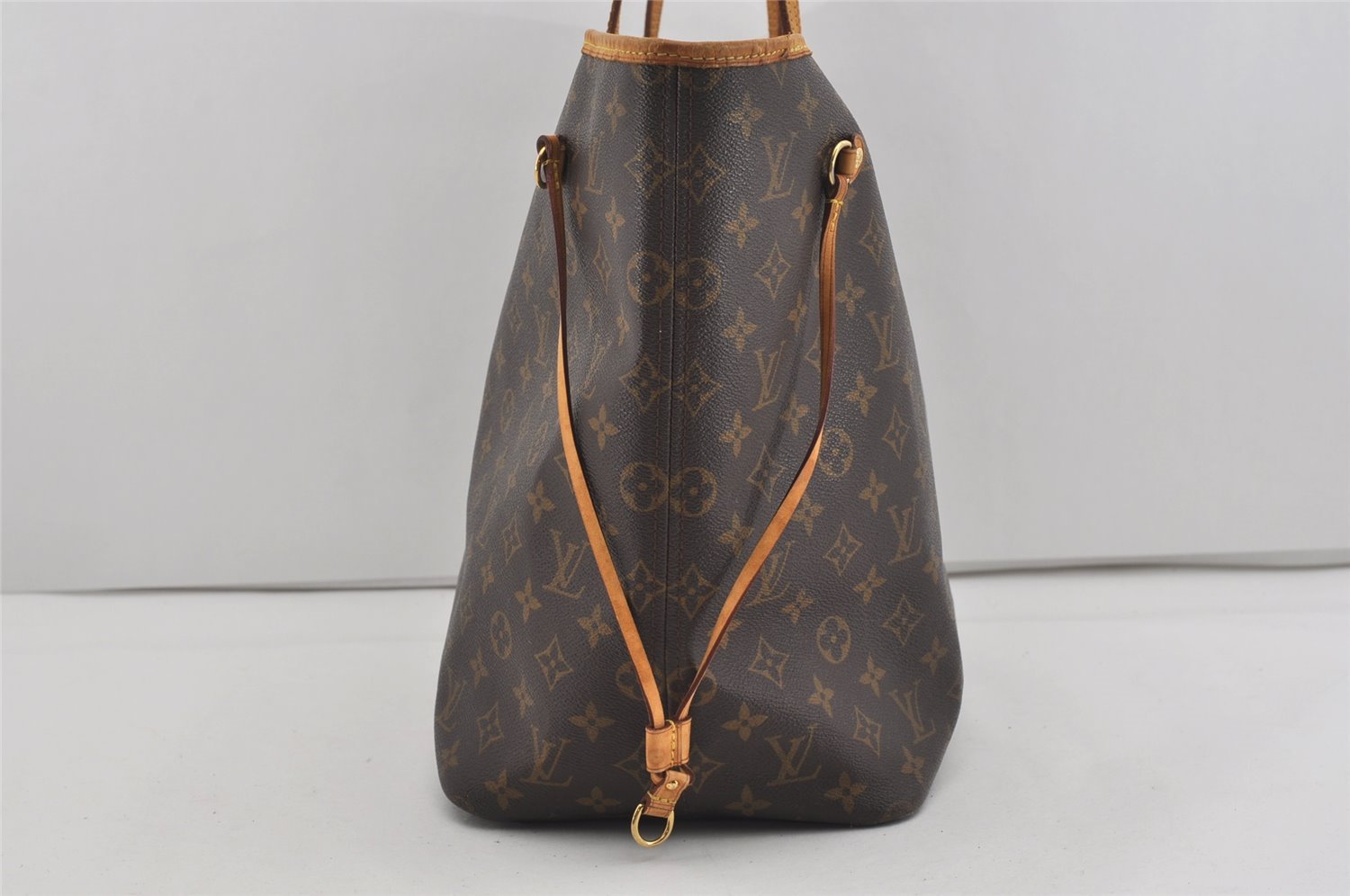 Authentic Louis Vuitton Monogram Neverfull GM Shoulder Tote Bag M40157 LV 2714I